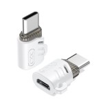 Perėjimas USB C → USB micro (K-L) baltas (white) XO NB256G